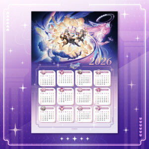 【現貨】2026年曆掛軸