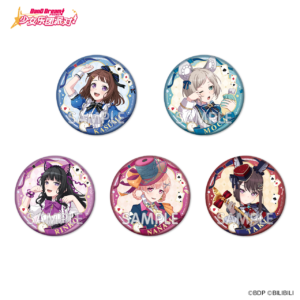 BanG Dream! 少女樂團派對! 燙金徽章 世界總選舉ver 端盒