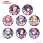 BanG Dream! 少女樂團派對! 角色徽章 2024 ver 第二彈